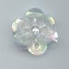 Clear Sequin Flower - Two Layer - Delica Beads